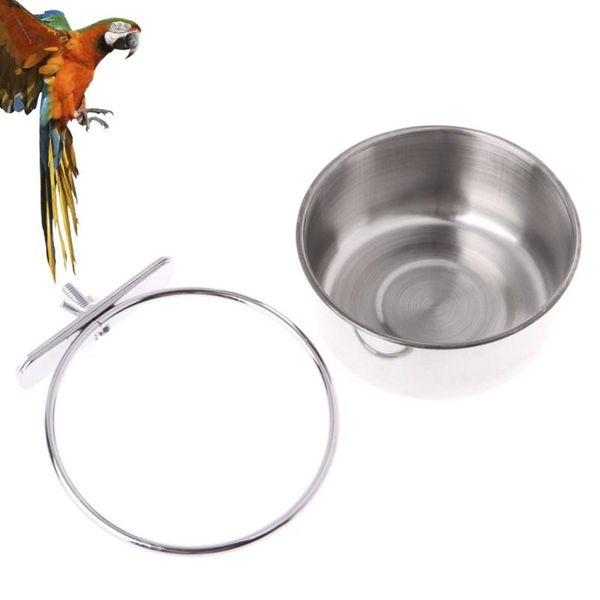 other bird supplies parrot bowl stainless steel feeder pet food box birds water basin durable cup for home store cage shop (cup rim 14cm)
other bird supplies parrot bowl stainless steel feeder pet food box birds water basin durable cup for home store cage shop (cup rim 14cm)