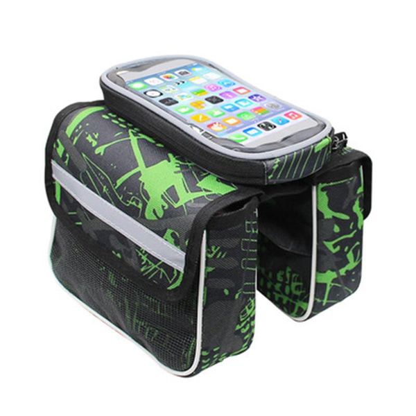 bike front frame bag 1l bicycle tube double pouch with tpu touchscreen phone mtb storage for cycling accessory car & truck racks
bike front frame bag 1l bicycle tube double pouch with tpu touchscreen phone mtb storage for cycling accessory car & truck racks