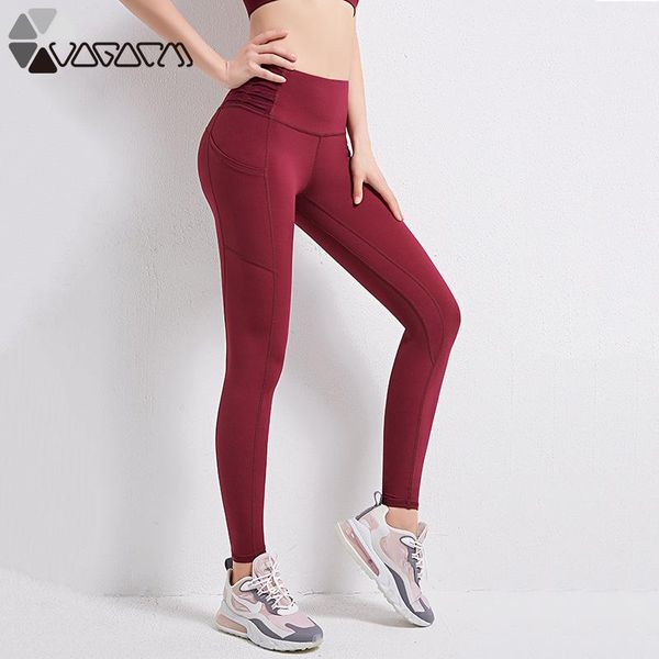 women yoga pants sports fitness running riding calf tights high waist workout sportswear outfits, White;red
women yoga pants sports fitness running riding calf tights high waist workout sportswear outfits, White;red