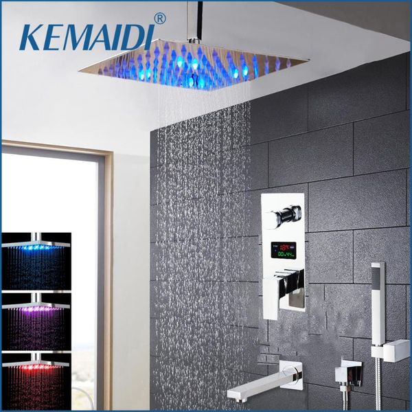 chrome brass led shower head digital display mixer taps bathroom faucet 3-functions faucets set sets
chrome brass led shower head digital display mixer taps bathroom faucet 3-functions faucets set sets