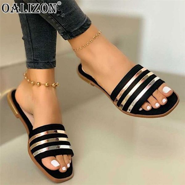 women slippers shoes summer fashion bling flats sandals comfortable beach flip flops female casual slides plus, Black
women slippers shoes summer fashion bling flats sandals comfortable beach flip flops female casual slides plus, Black