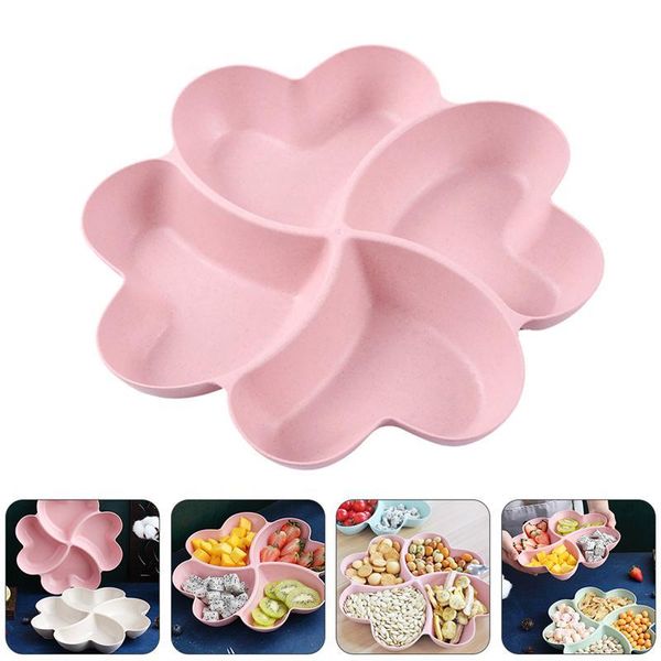 dishes & plates 1pc multi-grid fruit plate wheat straw compartment snack service dish
dishes & plates 1pc multi-grid fruit plate wheat straw compartment snack service dish