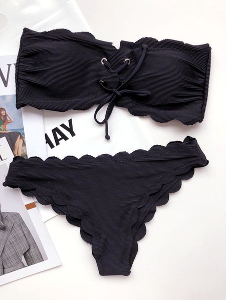 bla scalloped bandeau women swimwear female swimsuit off shoulder bikini set lace up bather bathing suit swim ladyby ai
bla scalloped bandeau women swimwear female swimsuit off shoulder bikini set lace up bather bathing suit swim ladyby ai