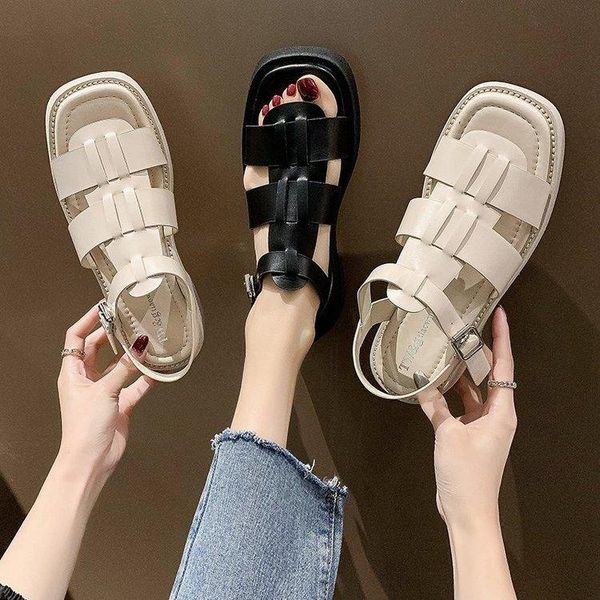 sandals summer shoes woman flat platform women soft leather casual open toe gladiator wedges weave fashion, Black
sandals summer shoes woman flat platform women soft leather casual open toe gladiator wedges weave fashion, Black