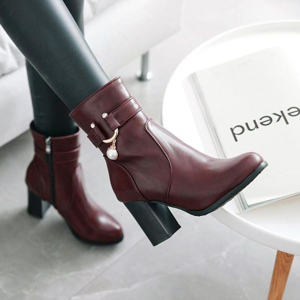 boots fashion high heel pearl black beige red pearl big size 34-43 women side zip booties chunky z2651 n3zn
boots fashion high heel pearl black beige red pearl big size 34-43 women side zip booties chunky z2651 n3zn