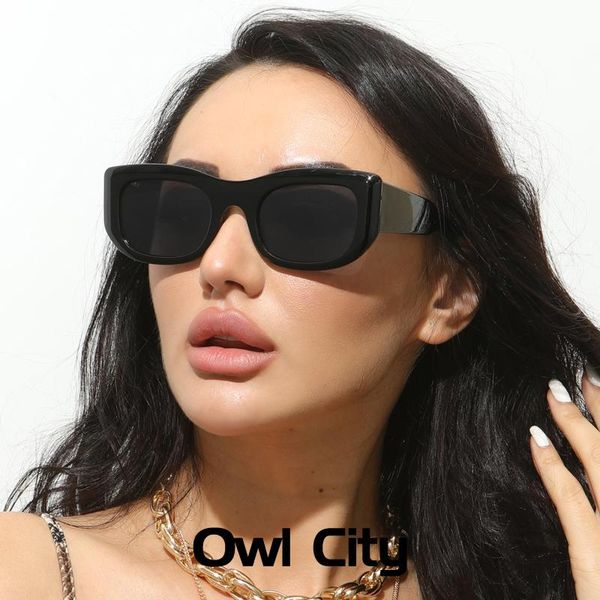 sunglasses vintage square women brand designer black lens eyewear sun glasses men oculos uv400, White;black
sunglasses vintage square women brand designer black lens eyewear sun glasses men oculos uv400, White;black