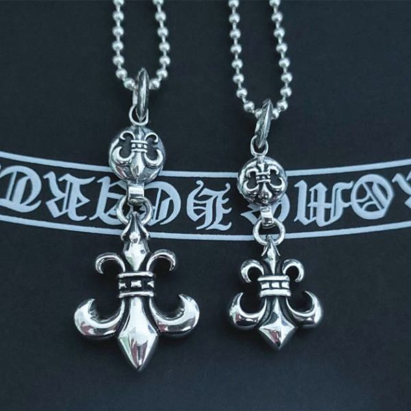 party favor chrome/hearts necklace ch thai silver 925 sterling silver croix men's and women's punk personality scout flo
party favor chrome/hearts necklace ch thai silver 925 sterling silver croix men's and women's punk personality scout flo