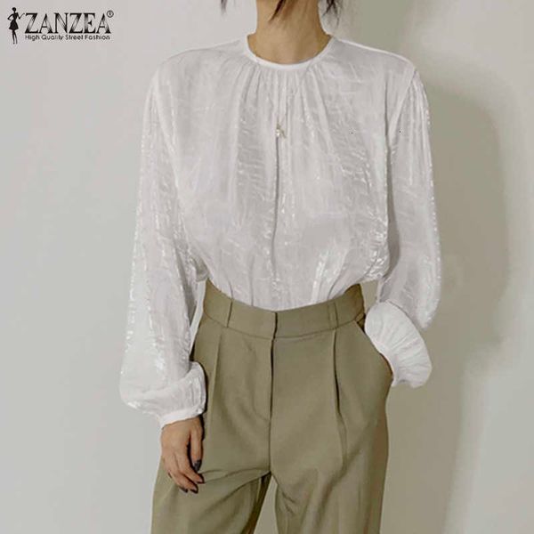 women's blouses & shirts blouses fashion women blouse autumn office lady casual solid puff sleeve o-neck tunic female loose blusa over, White
women's blouses & shirts blouses fashion women blouse autumn office lady casual solid puff sleeve o-neck tunic female loose blusa over, White