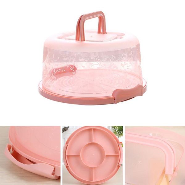 storage bottles & jars plastic round cake box with handle case birthday wedding party container dessert pastry cover holder
storage bottles & jars plastic round cake box with handle case birthday wedding party container dessert pastry cover holder