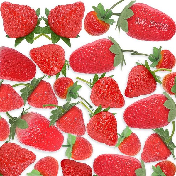 party decoration simulation strawberries,artificial fake strawberries,simulation strawberry decor fruit for
party decoration simulation strawberries,artificial fake strawberries,simulation strawberry decor fruit for