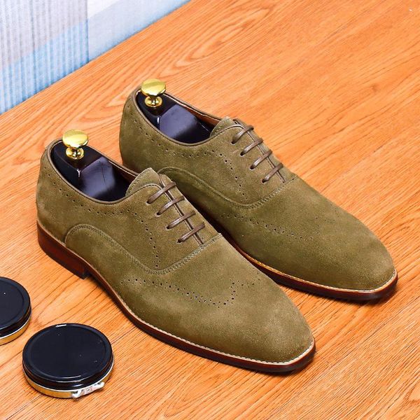 dress shoes leather men wedding groom suede handmade oxford broch carved british business, Black
dress shoes leather men wedding groom suede handmade oxford broch carved british business, Black