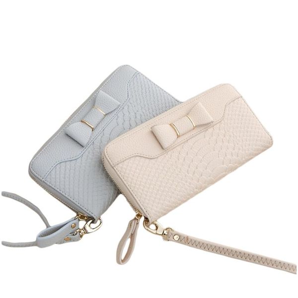 wallets women coin purse 2021 lady long wallet female candy color bow pu leather carteira fashion card holder clutch money bag, Red;black
wallets women coin purse 2021 lady long wallet female candy color bow pu leather carteira fashion card holder clutch money bag, Red;black