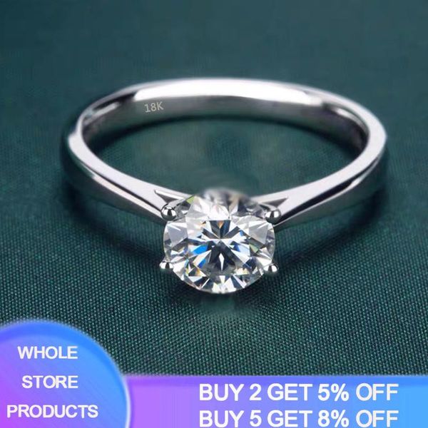 with certificate original 18k white gold ring luxury solitaire 8mm zirconia gemstone wedding band silver 925 jewelry women gift cluster ring, Golden;silver
with certificate original 18k white gold ring luxury solitaire 8mm zirconia gemstone wedding band silver 925 jewelry women gift cluster ring, Golden;silver