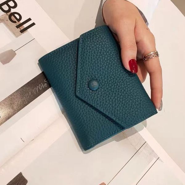 first layer cowhide new wallet genuine leather envelope coin purse short folding wallet trendy ins mini wallet, Brown;gray
first layer cowhide new wallet genuine leather envelope coin purse short folding wallet trendy ins mini wallet, Brown;gray