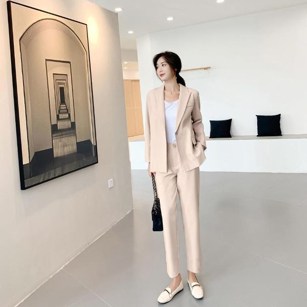 women's suits & blazers autumn winter women lace up pant suit notched blazer jacket office wear female sets, White;black
women's suits & blazers autumn winter women lace up pant suit notched blazer jacket office wear female sets, White;black
