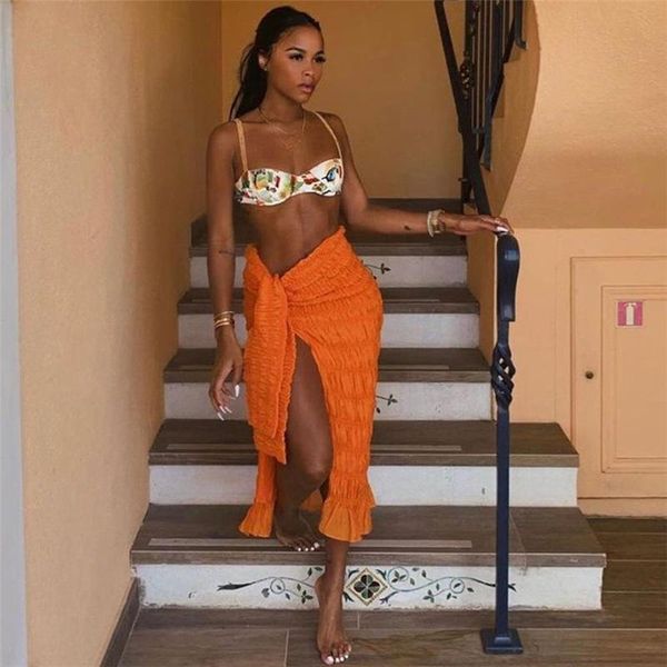 women's swimwear women clothing tunic 2021 outing dress bikini summer ladies drape pure color split skirt slim solid polyester, White;black
women's swimwear women clothing tunic 2021 outing dress bikini summer ladies drape pure color split skirt slim solid polyester, White;black