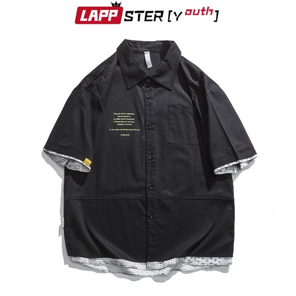 men harajuku patchwork korean t shirts summer mens fashions print short sleeve cargo man vintage tees 210420, White;black
men harajuku patchwork korean t shirts summer mens fashions print short sleeve cargo man vintage tees 210420, White;black