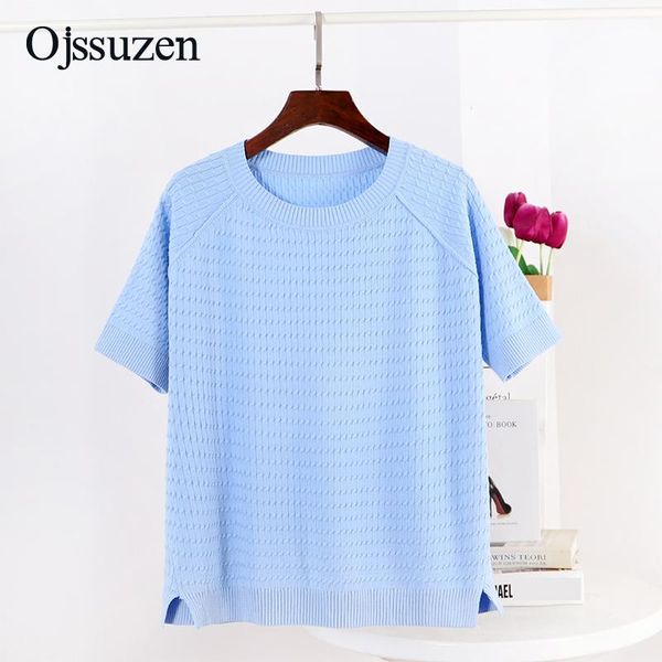 blue pink green ladies loose elasticity jumper cool summer women sweaters knitted o neck basic short sleeve female clothing women's, White;black
blue pink green ladies loose elasticity jumper cool summer women sweaters knitted o neck basic short sleeve female clothing women's, White;black