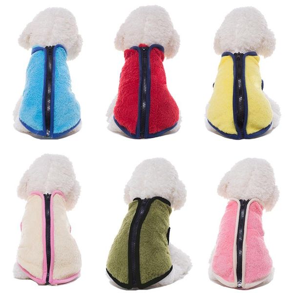 dog apparel 6 colors warm fleece jacket for small dogs winter puppy clothes chihuahua yorkshire coat pets clothing vetement chien
dog apparel 6 colors warm fleece jacket for small dogs winter puppy clothes chihuahua yorkshire coat pets clothing vetement chien