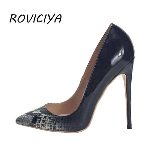 dress shoes spring autumn pu leather ladies shallow ponited toe high heels 12 cm pumps women qp034 roviciya, Black
dress shoes spring autumn pu leather ladies shallow ponited toe high heels 12 cm pumps women qp034 roviciya, Black