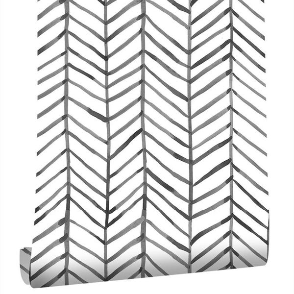 wallpapers 0.45*6m modern stripe peel and stick wallpaper herringbone black white self adhesive contact paper for walls bedroom
wallpapers 0.45*6m modern stripe peel and stick wallpaper herringbone black white self adhesive contact paper for walls bedroom