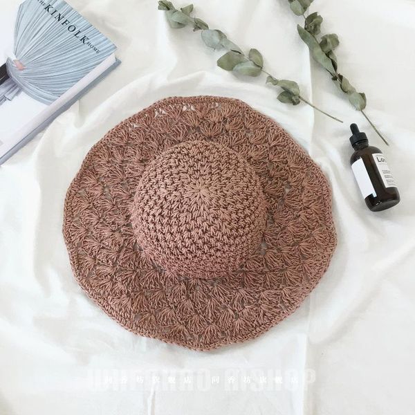 summer solid color straw hat women big wide along the beach sun simple foldable sunscreen uv resistant panama brim hats, Blue;gray
summer solid color straw hat women big wide along the beach sun simple foldable sunscreen uv resistant panama brim hats, Blue;gray