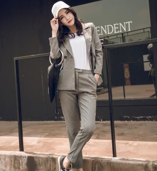 vintage pants suits women elegant office lady suit formal work blazer jacket trouser two piece set ol 2021 spring autumn outfit women's, White
vintage pants suits women elegant office lady suit formal work blazer jacket trouser two piece set ol 2021 spring autumn outfit women's, White