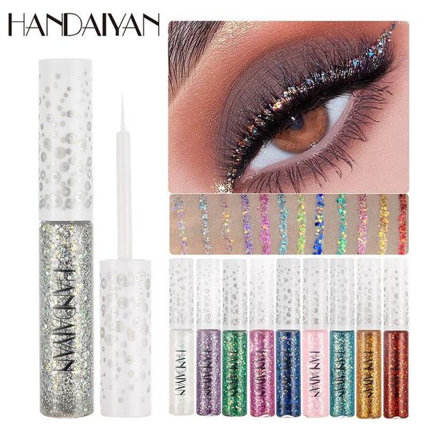 shiny pearlescent liquid eyeshadow glitter waterproof eyeliner makeup metallic eye liner long lasting cosmetic tools tslm21
shiny pearlescent liquid eyeshadow glitter waterproof eyeliner makeup metallic eye liner long lasting cosmetic tools tslm21