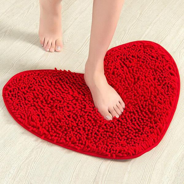 carpets floor mat, anti-slip solid color heart-shaped carpet footcloth decorative tools for bathroom living room, christmas decorations
carpets floor mat, anti-slip solid color heart-shaped carpet footcloth decorative tools for bathroom living room, christmas decorations