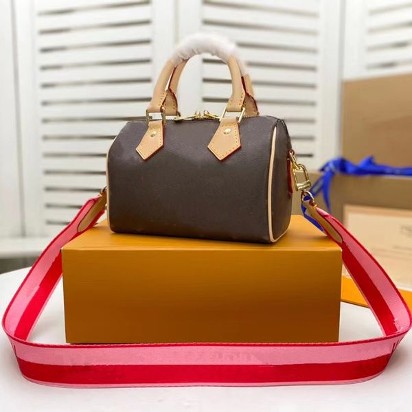 quality shoulder bag 20 speedy purse boston totes designer pillow handbags women crossbody messenger bags high-capacity classic design flowe, Red;black
quality shoulder bag 20 speedy purse boston totes designer pillow handbags women crossbody messenger bags high-capacity classic design flowe, Red;black