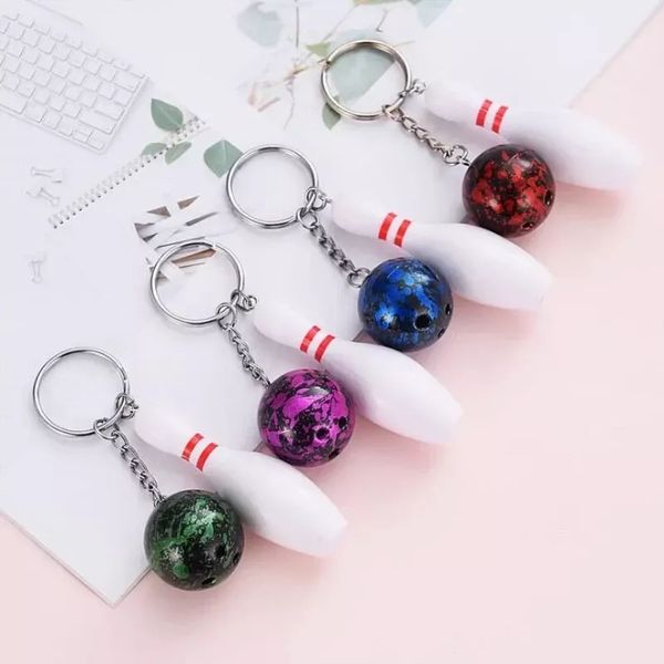 1pc bowling bag plastic pendant mini bowling ball keychain advertisement key chain fans souvenirs key ring school gifts randomly, Silver
1pc bowling bag plastic pendant mini bowling ball keychain advertisement key chain fans souvenirs key ring school gifts randomly, Silver