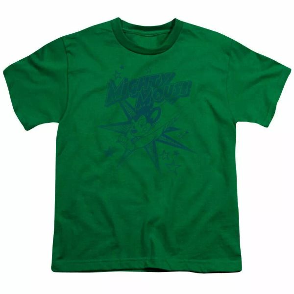 Mighty Mouse Mighty Mouse Kids Youth T Shirt Licensed Cartoon Tee Kelly Green, White;black
Mighty Mouse Mighty Mouse Kids Youth T Shirt Licensed Cartoon Tee Kelly Green, White;black