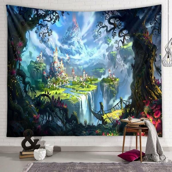 tapestries tapestry wall hanging mandala decor beach throw blanket bohemian printed mats