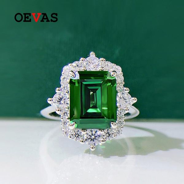 cluster rings oevas 100% 925 sterling silver 8*10mm square emerald high carbon diamond for women sparkling wedding party fine jewerly, Golden;silver
cluster rings oevas 100% 925 sterling silver 8*10mm square emerald high carbon diamond for women sparkling wedding party fine jewerly, Golden;silver