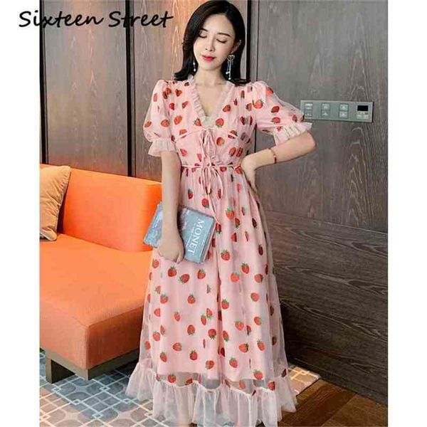 summer pink mehs strawberry embroidery dress woman v-neck lace up puff sleeve casual sweet female party bodycon 210603, Black;gray
summer pink mehs strawberry embroidery dress woman v-neck lace up puff sleeve casual sweet female party bodycon 210603, Black;gray