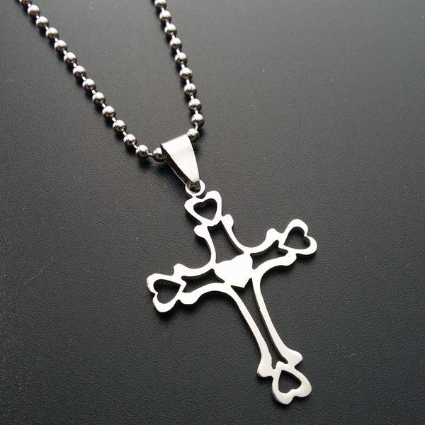pendant necklaces 5 stainless steel multilayer hollow love heart cross necklace religion jesus family friend gifts jewelry, Silver
pendant necklaces 5 stainless steel multilayer hollow love heart cross necklace religion jesus family friend gifts jewelry, Silver