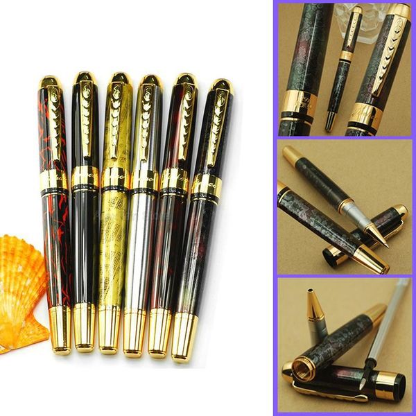 jinhao 250 business rollerball pen metal silver & gold trim multicolor write gadget school office for stationery ballpoint pens, Blue;orange
jinhao 250 business rollerball pen metal silver & gold trim multicolor write gadget school office for stationery ballpoint pens, Blue;orange
