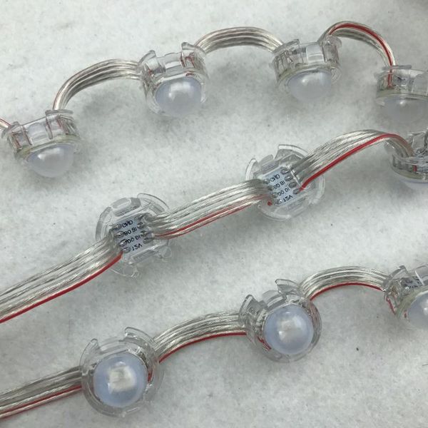 50pcs 55mm pitch 20mm led pixel module;clear wire;frosted cover;ip68 rated;rgb addressable full color modules
50pcs 55mm pitch 20mm led pixel module;clear wire;frosted cover;ip68 rated;rgb addressable full color modules