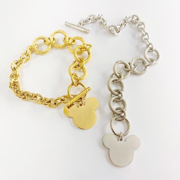 charm bracelets cartoon anime bracelet for women girl lovely mouse strand bangles stainless steel cute animal jewelry accessories, Golden;silver
charm bracelets cartoon anime bracelet for women girl lovely mouse strand bangles stainless steel cute animal jewelry accessories, Golden;silver