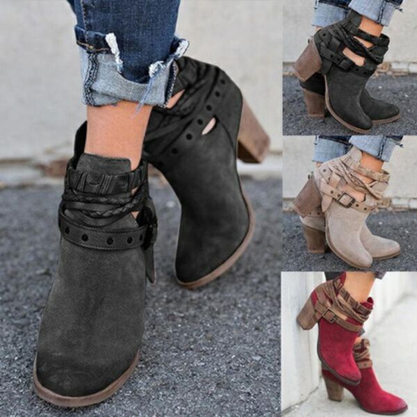 boots 2021 winter women fashion casual ladies shoes suede leather buckle high heeled zipper snow boot, Black
boots 2021 winter women fashion casual ladies shoes suede leather buckle high heeled zipper snow boot, Black