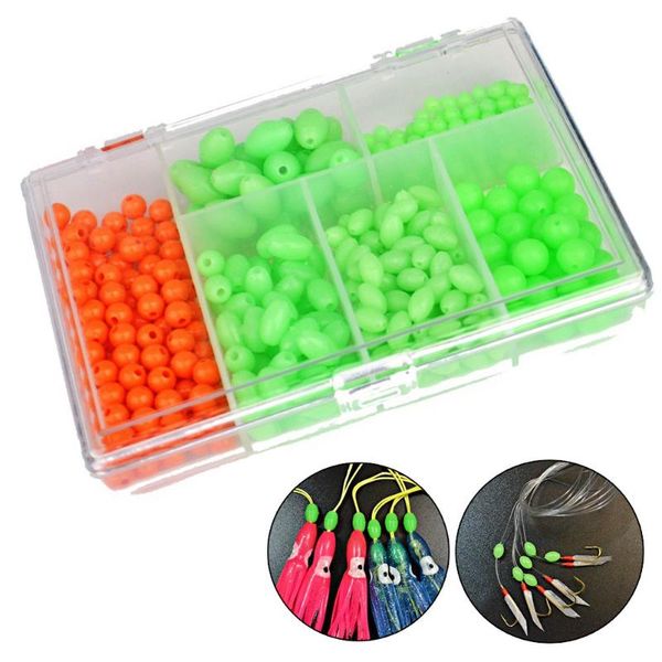 fishing accessories 400pcs oval plastic luminous beads glowing sink for treble hook fish rigs lure pesca iscas tools
fishing accessories 400pcs oval plastic luminous beads glowing sink for treble hook fish rigs lure pesca iscas tools