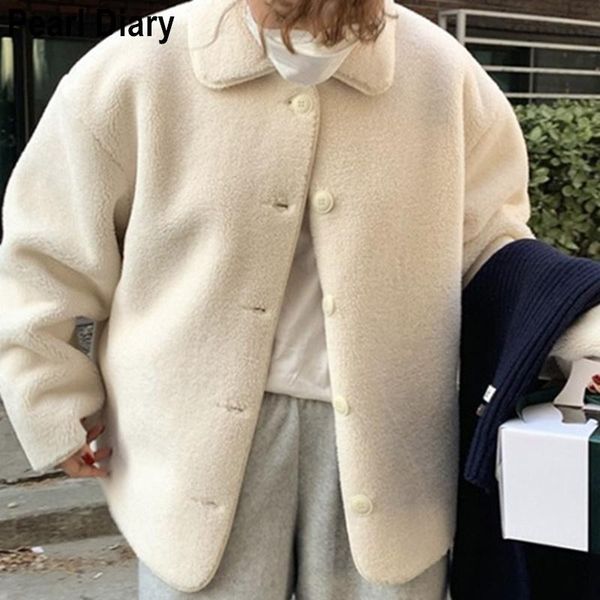 women's jackets autumn winter furry jacket women 2021 korean fashion turn down collar single breasted long sleeve vintage coat casual o, Black;brown
women's jackets autumn winter furry jacket women 2021 korean fashion turn down collar single breasted long sleeve vintage coat casual o, Black;brown