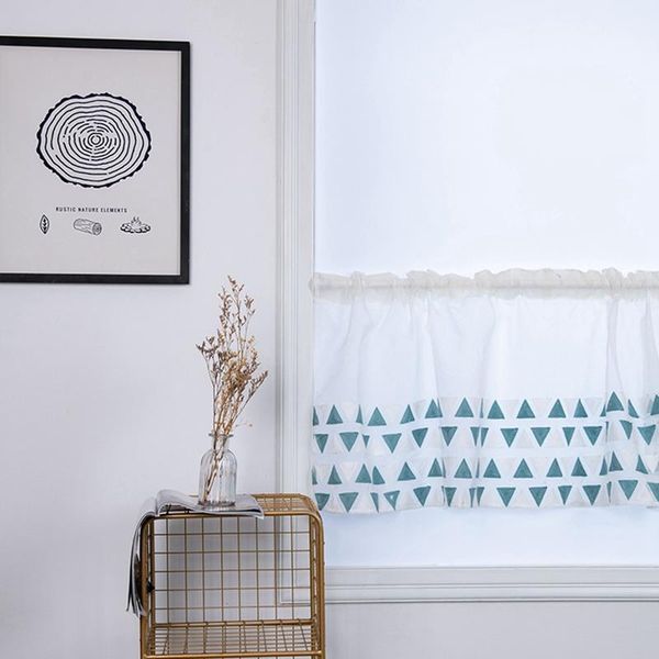 curtain & drapes rod pocket embroidered bl·e triangles semi tier curtain, short for kitchen bathroom living room drop
curtain & drapes rod pocket embroidered bl·e triangles semi tier curtain, short for kitchen bathroom living room drop