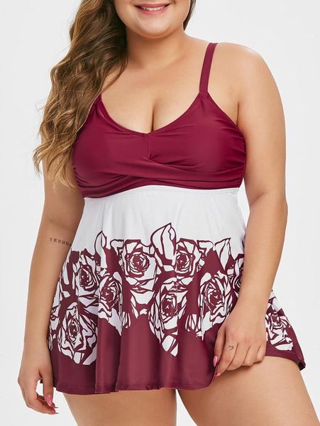 one-piece suits floral rose ruched plus size tankini swimsuit monokini women's sports for big breasts
one-piece suits floral rose ruched plus size tankini swimsuit monokini women's sports for big breasts