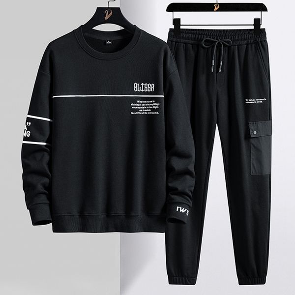 men's tracksuits suit of sweatpants and male plus size pants, set two pieces with black print, for racing, 8xl, ql6h, Gray
men's tracksuits suit of sweatpants and male plus size pants, set two pieces with black print, for racing, 8xl, ql6h, Gray
