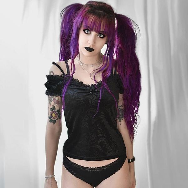 gothic lace off shoulder womens t shirt summer tees black harajuku vintage print bodycon short sleeve bow shirts, White
gothic lace off shoulder womens t shirt summer tees black harajuku vintage print bodycon short sleeve bow shirts, White