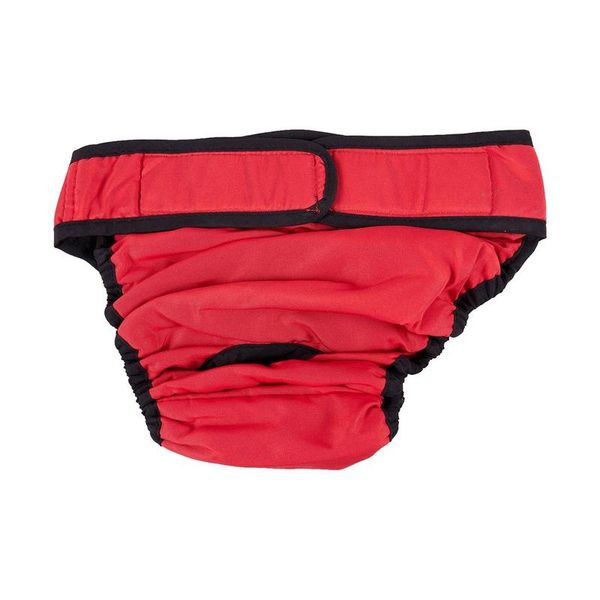 dog apparel panties pants diaper hygiene pants, size xl red