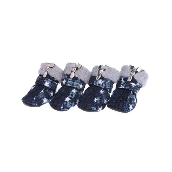 cat costumes pet shoes dogs puppy boots denim warm snow winter lovely anti slip zipper casual 066e
cat costumes pet shoes dogs puppy boots denim warm snow winter lovely anti slip zipper casual 066e