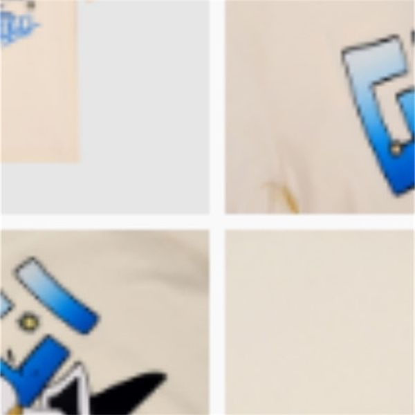 108911 new summer products fashion classic brand design cartoon printing casual versatile round neck cotton t-shirt 210406, White
108911 new summer products fashion classic brand design cartoon printing casual versatile round neck cotton t-shirt 210406, White