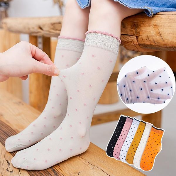 summer style kids socks dot lace breathable thin anti-mosquito infant toddler girls long, Pink;yellow
summer style kids socks dot lace breathable thin anti-mosquito infant toddler girls long, Pink;yellow
